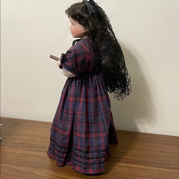 Collectible, Ashton Drake, Little Women, porcelain Jo doll - Picture 4 of 7